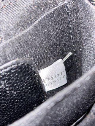 Bolso bandolera Dior negro