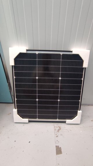 Panel Solar Monocristalino 12V 55W Callsun (Negro)