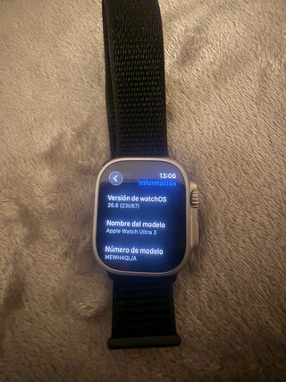 Apple Watch Ultra Negro/Plateado