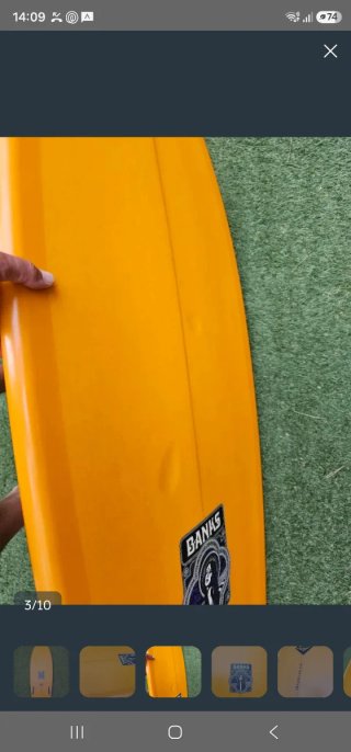 Tabla Surf Jim Banks Twin Fin 5'8