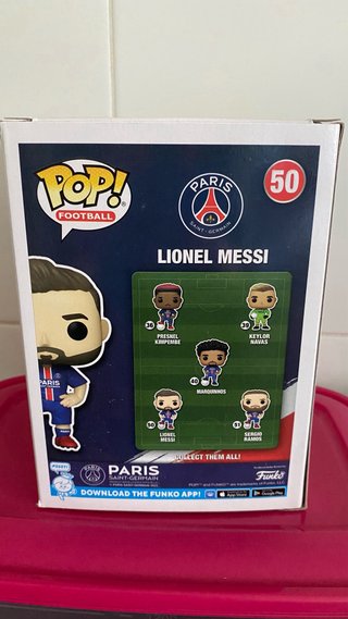 Funko Pop! Lionel Messi 50 Paris Saint-Germain