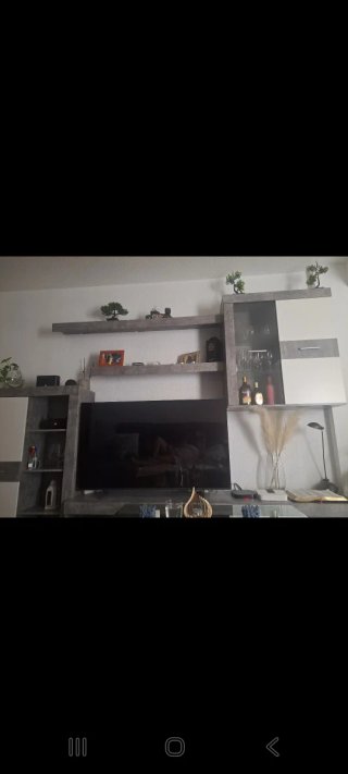 Mueble de salón y sofá