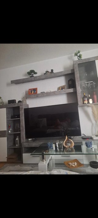 Mueble de salón y sofá
