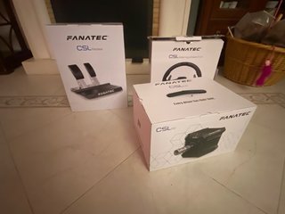 Fanatec CSL DD 5Nm Volante, Pedales y soporte mesa