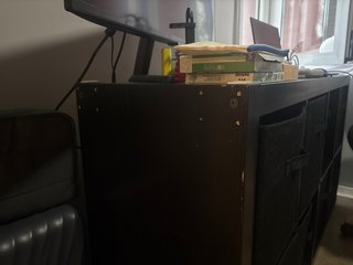 Estantería IKEA EXPEDIT 2x4 + 8 cajas