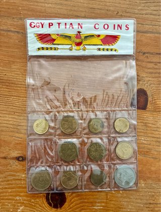 Set Monedas Antiguas Egipto Vintage
