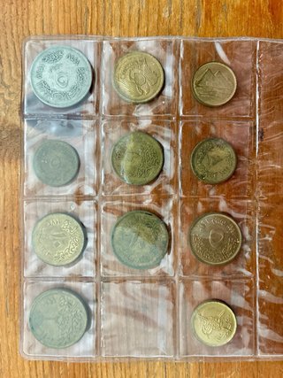 Set Monedas Antiguas Egipto Vintage