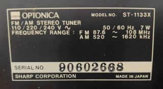Equipo Technics Vintage