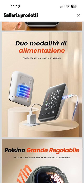 Misuratore Pressione Automatico