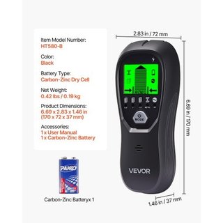 Stud Finder Wall Scanner, 5 in 1, Electronic Wall