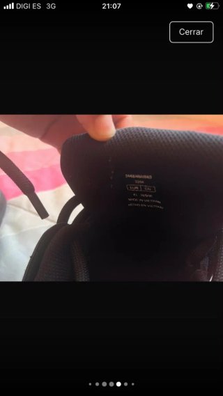 Zapatillas anchas negras