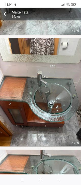 Mueble de baño completo con lavabo