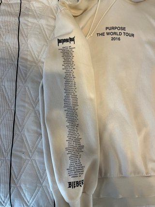 Sudadera Purpose Tour 2016