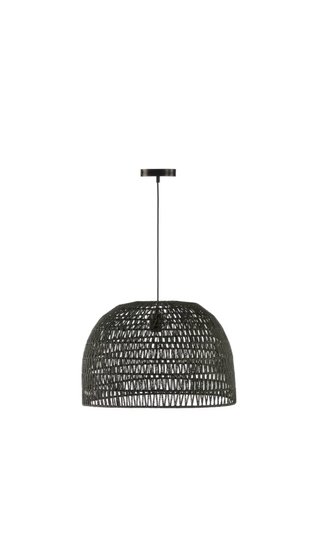 2 Lámparas de Techo ARC Negra Ø53 cm