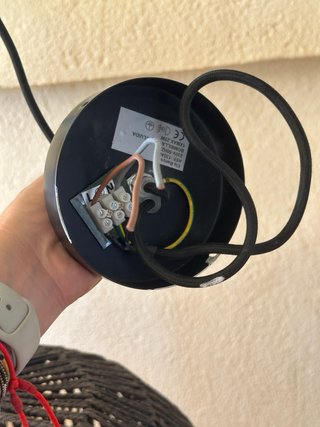 2 Lámparas de Techo ARC Negra Ø53 cm