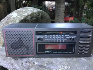 Radio Sveglia Breil AM/FM Stereo Vintage Anni 70