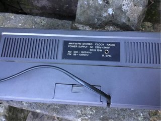 Radio Sveglia Breil AM/FM Stereo Vintage Anni 70