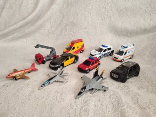 Oferta❤️Lote 10 de coches y aviones de metal