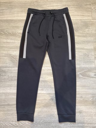 Conjunto Chándal Lacoste Negro y Gris