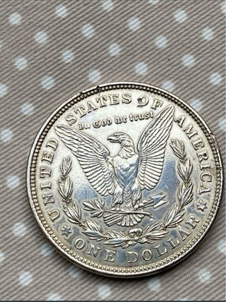 Dólar Morgan Plata 1921