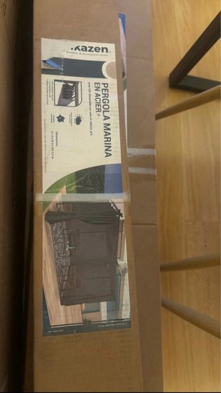 Pérgola Inkazen 3x4m Tela y Acero