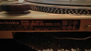 Tocadiscos Technics SL-B200 Plata