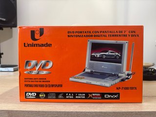 DVD Portátil TDT Unimade