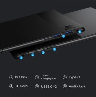 Portátil Convertible DERE T30 Pro 2 en 1