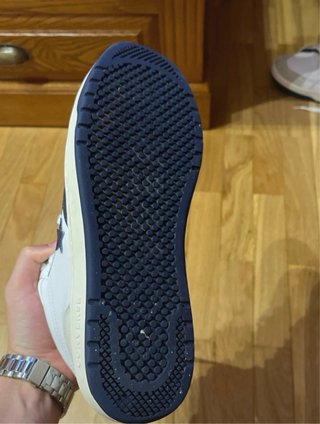 Zapatillas Converse Altas Blancas y Azules