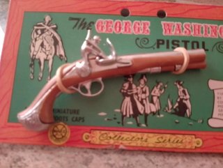 Pistola miniatura George Washington Marx