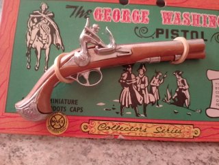 Pistola miniatura George Washington Marx