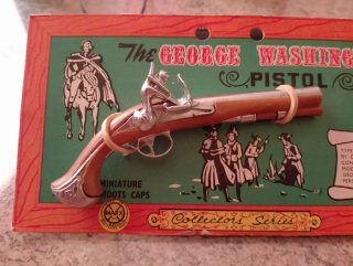 Pistola miniatura George Washington Marx