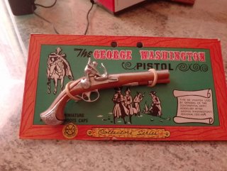 Pistola miniatura George Washington Marx