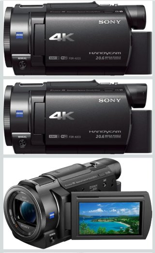 Sony AX33 Handycam 4k
