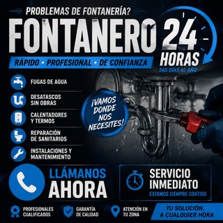 Fontanero 24 horas