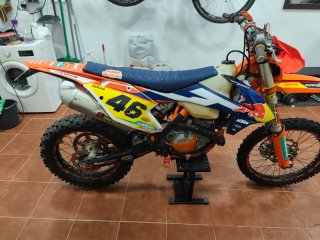 KTM 450 EXC Six Days Naranja/Amarillo