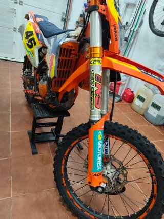 KTM 450 EXC Six Days Naranja/Amarillo