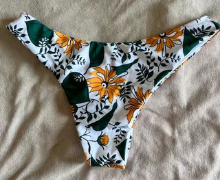 Parte inferior bikini estampado floralh