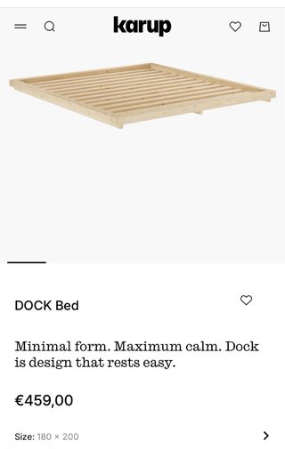 Cama de madera tatami
