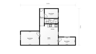Piso en venta en Portazgo en Madrid
