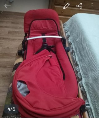 Carrito bebé Jané rojo