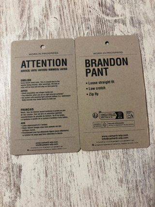 Pantalon Carhartt ''Brandon''