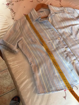 Camicia donna a righe Taglia 48 Ita Usata pochissi