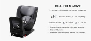 Silla Coche Britax Römer DUALFIX m I-Side