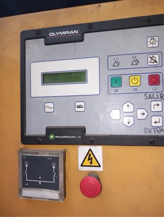 Generador Olympian GEPX150 Motor Perkins