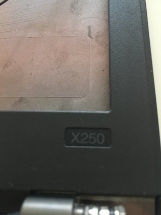 lenovo x250 teclado y tapa pantalla