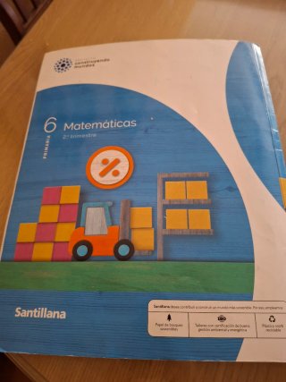 Libro de 6 primaria de matemáticas 2 trimestre