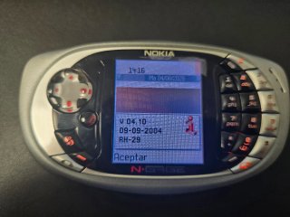 Nokia N-Gage QD Plata + Cargador Original LIBRE