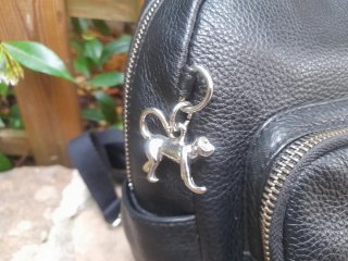 Mochila Kipling Piel Negra.