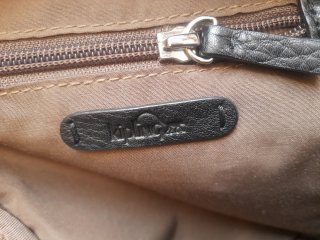 Mochila Kipling Piel Negra.